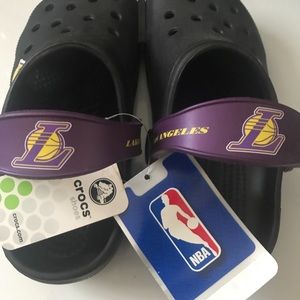 lakers crocs